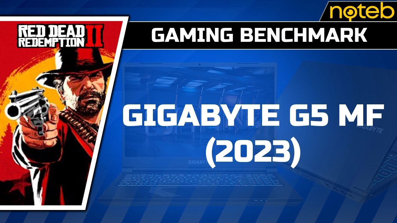 Gigabyte G5 MF (2023) - Red Dead Redemption 2 [ i5-12500H | RTX 4050 ]