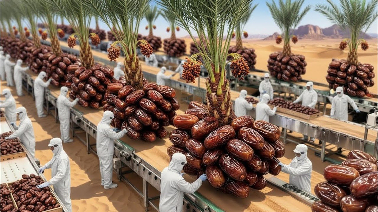 How Dates Are Made in USA Factories | Farm to Factory Process