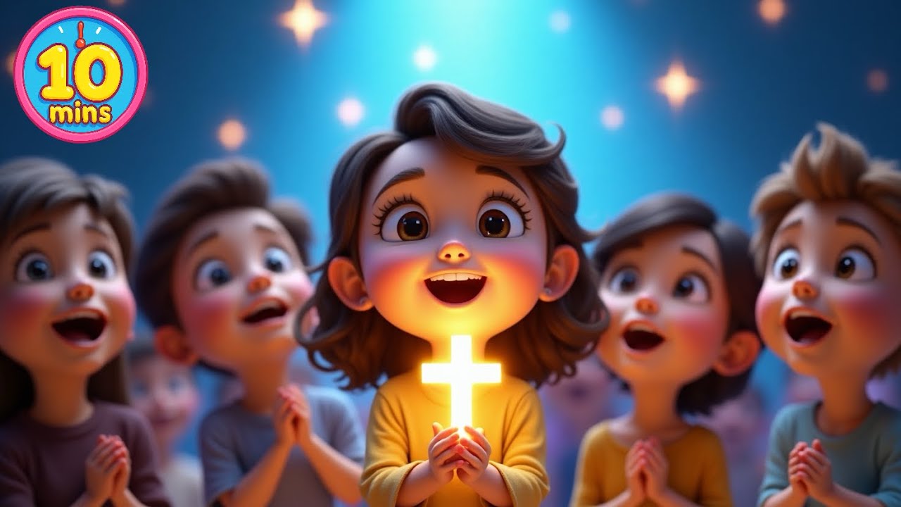 Sing and Worship Jesus! Kids & Toddler Engaging Christian Songs with Motions + Lyrics
