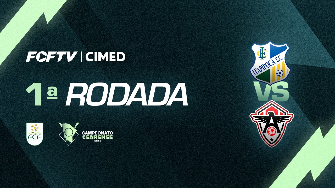 CEARENSE SÉRIE B - 2026 | 1ª RODADA | ITAPIPOCA X FC ATLÉTICO | 15/03/2026