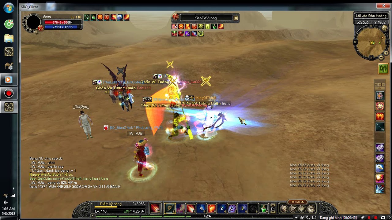 SRO 3JOB THANH LONG - pvp