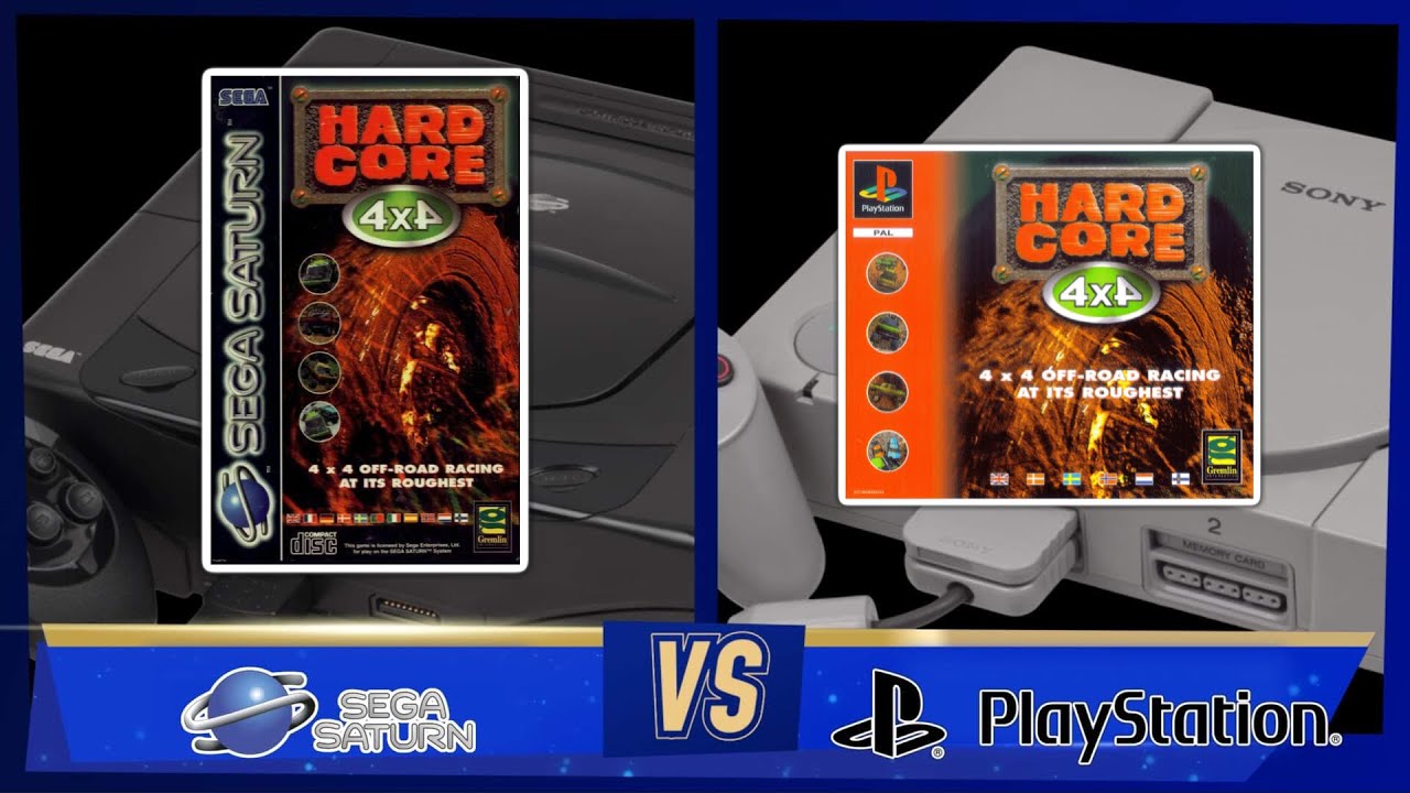 Saturn vs Playstation Round 4: Hardcore 4x4