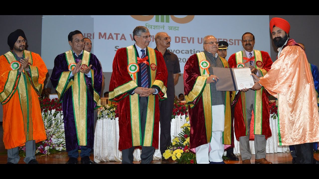 Governor addresses 7th Convocation of SMVDU, awards 931 degrees