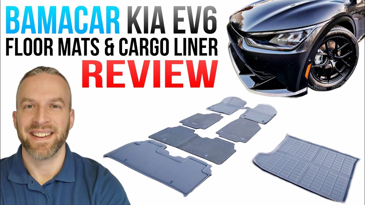 BAMACAR Kia EV6 Floor Mats and Cargo Liner Review | Best Bang for Your Buck? 🤔