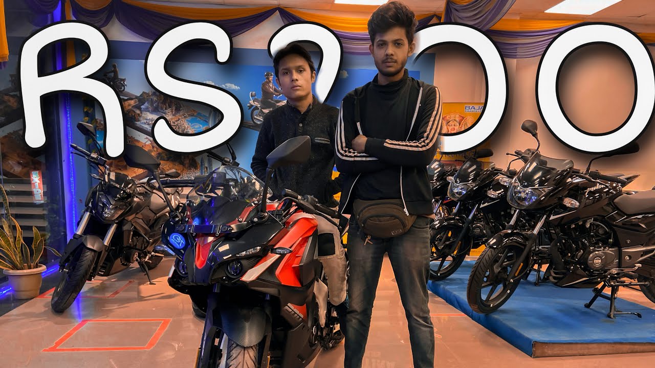 Bajaj RS200 BS6 Burnt Red Delivery | 2 RS200 In The Group | VLOG 110