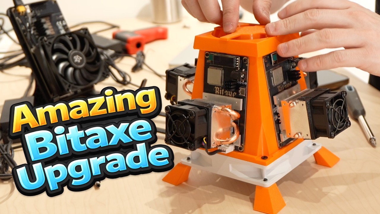 MONSTER Upgrade For Bitaxe Gammas&hellip; Performance is INSANE