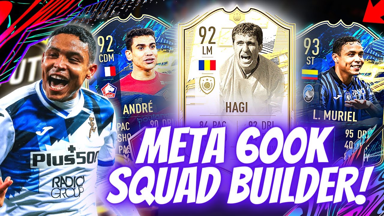 BEST 600K TEAM FIFA 21 w/ MOMENTS HAGI!!! | FIFA 21 600K SQUAD BUILDER!