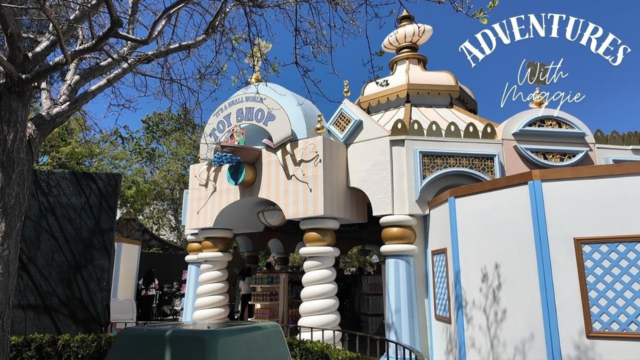Disneyland Shopping at Small World Toy Shop in Fantasyland POV March 2025 Vlog #19