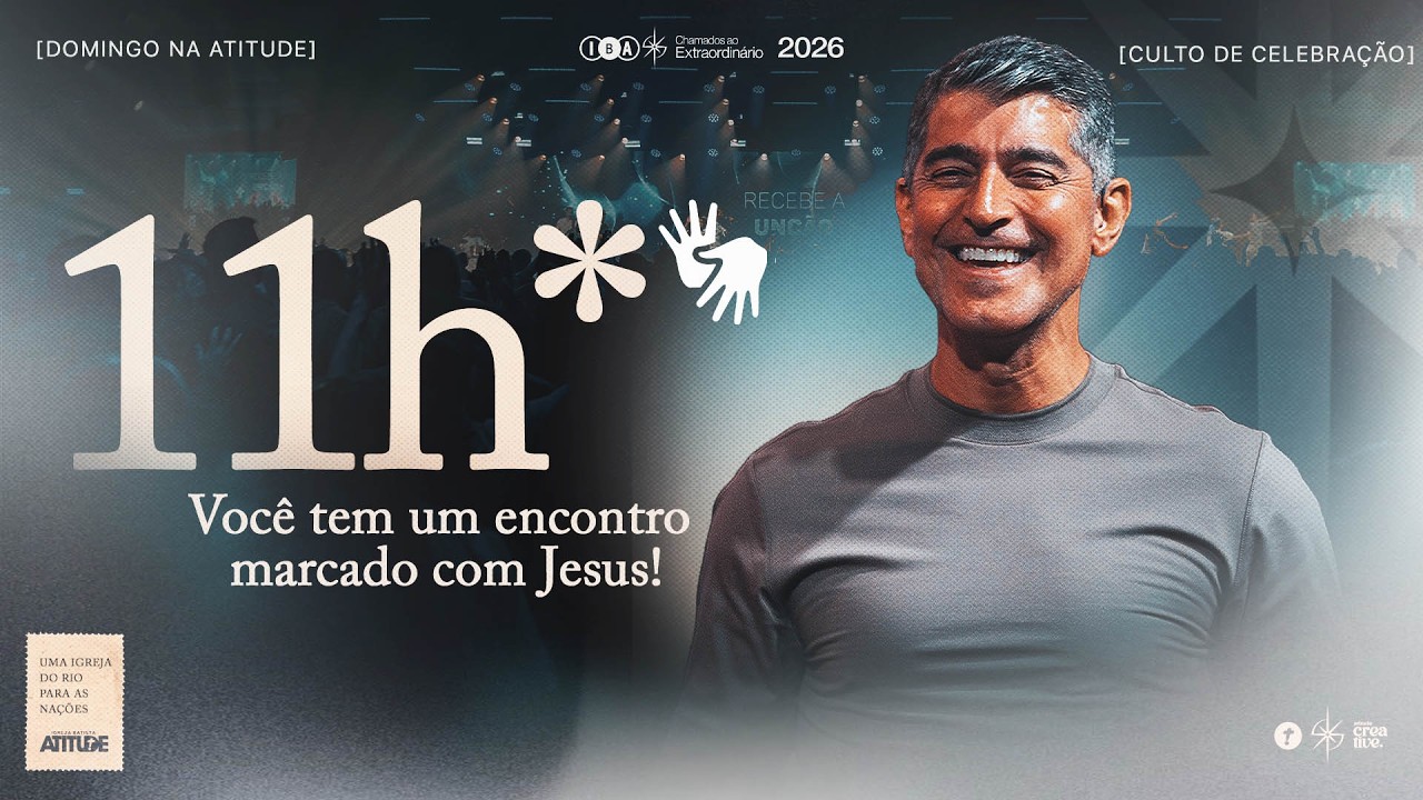 Culto de Celebra&ccedil;&atilde;o | 11h* #aovivo