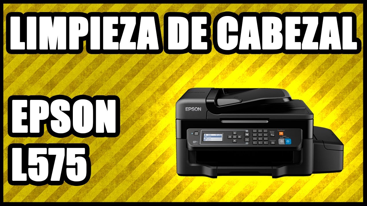 Como Limpiar el CABEZAL a Una Impresora Epson L575