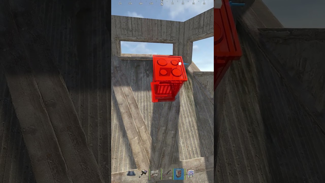 How to Build META PEAKS with skin BRUTALIST  #rust #rustgame #rusttips #rusttricks