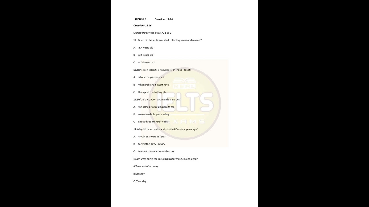 Vol 3 - test 9 - section 2