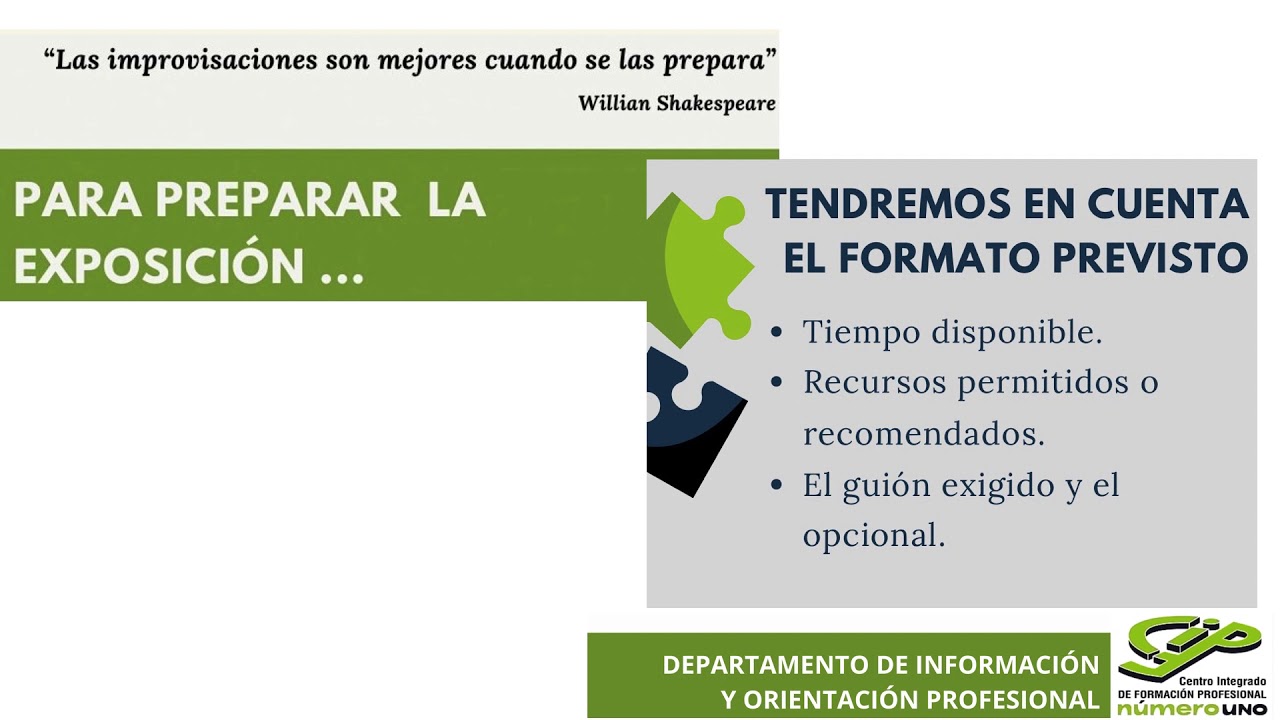 preparando el Proyecto de Fin de Ciclo Formativo (cifpnº1 de Santander)