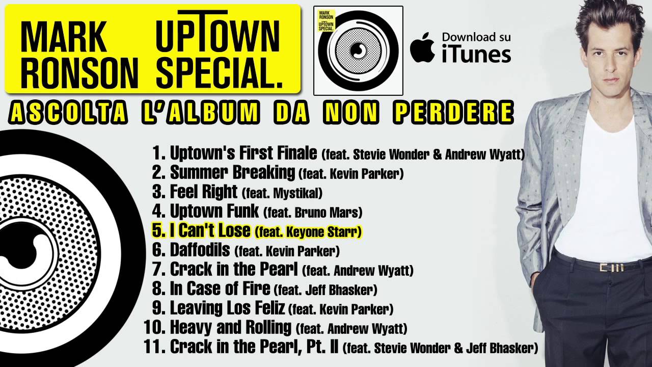 Mark Ronson - Uptown Special Album Sampler