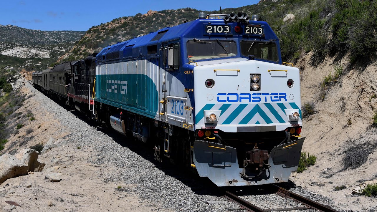 Coaster Locomotive 2103 at the Pacific Southwest Railway Museum