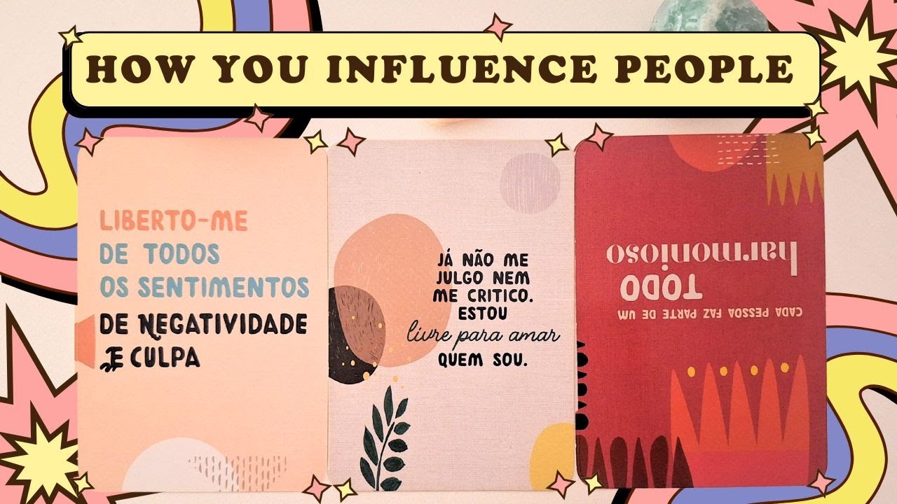 🌟 HOW YOU INFLUENCE PEOPLE WITHOUT EVEN TRYING 💫 | Pick a Card Tarot Reading