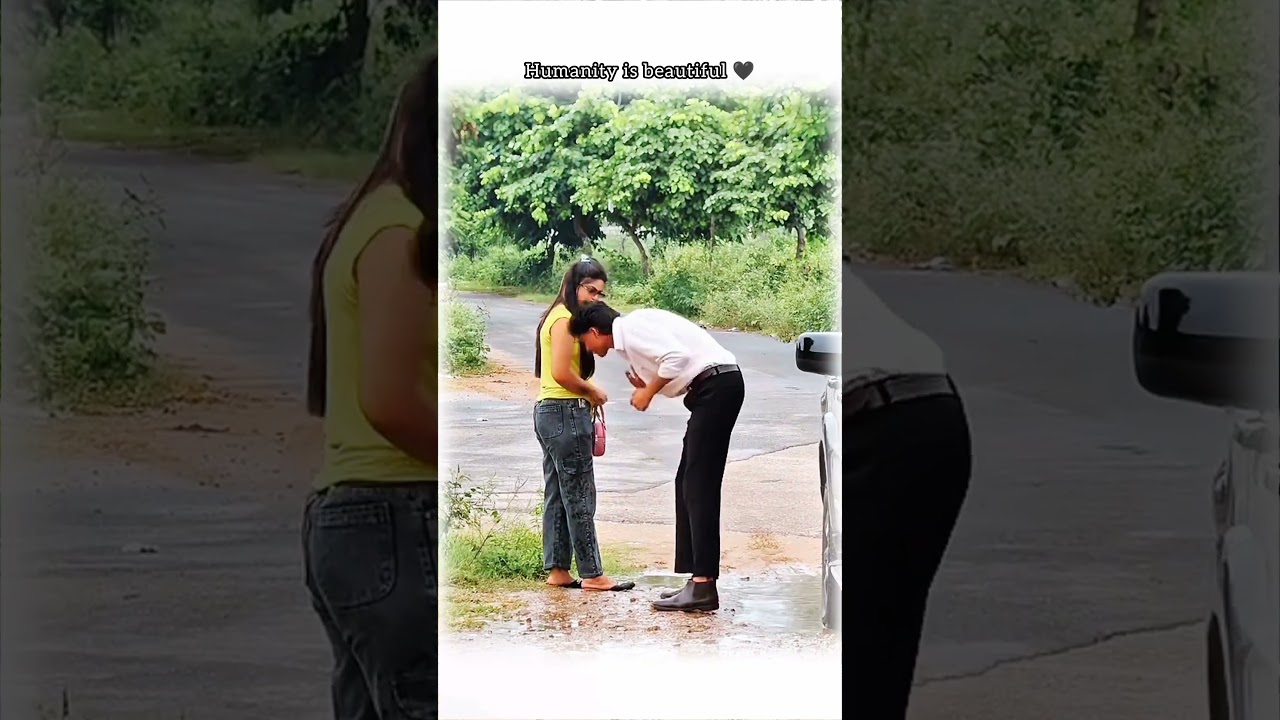 Humanity is beautiful🖤.#humanity #kindness #shorts #viral #respect #love #sad #shortvideo