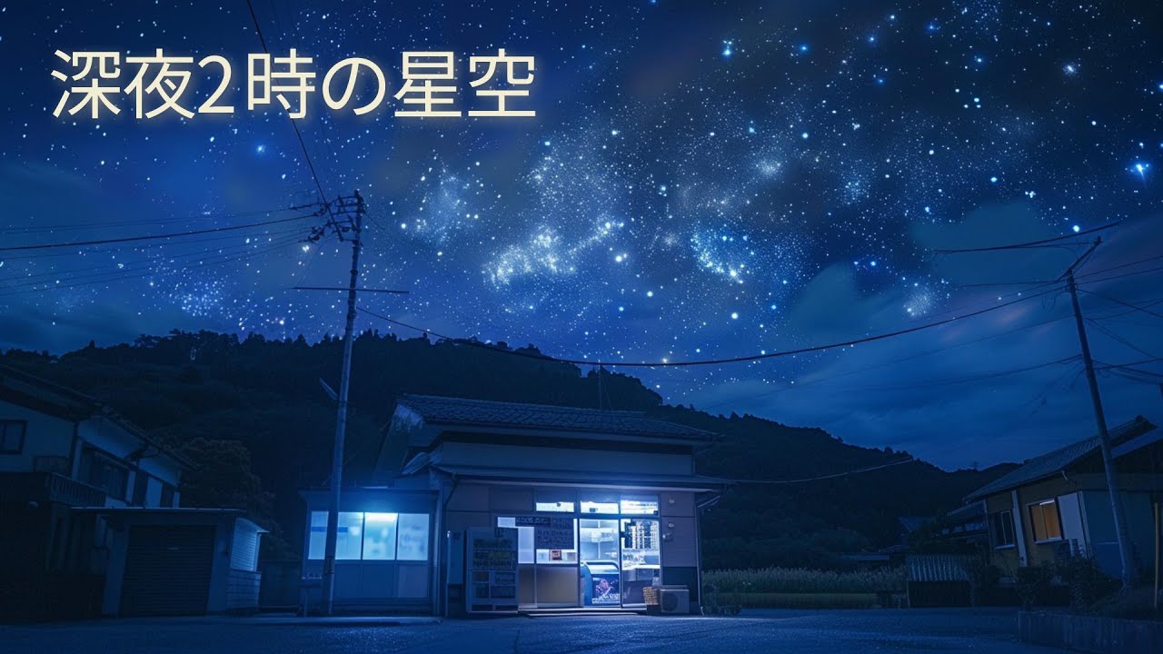 寝る前に見たい夜の静寂｜Quiet Lo-fi BGM
