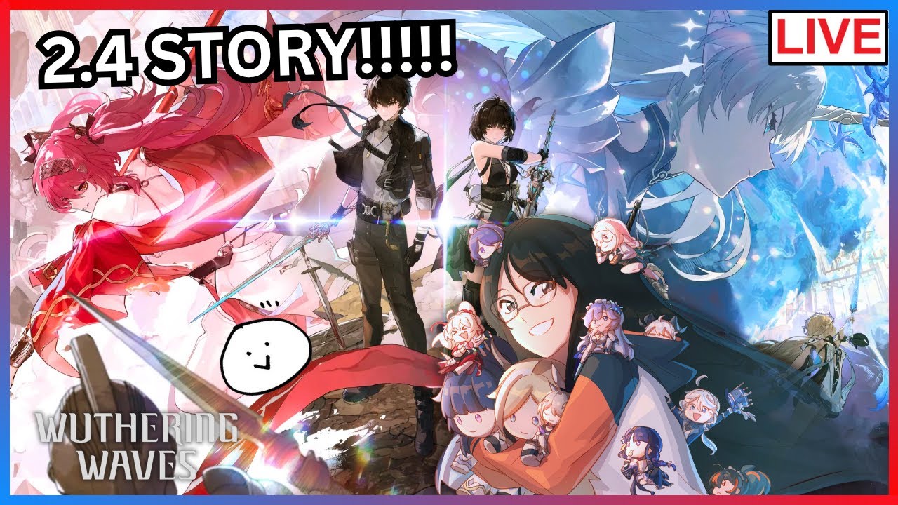 🔴 SEPTIMONT!!! CARTETHYIA PULLS & 2.4 Main Story Quest | Reaction (Wuthering Waves)