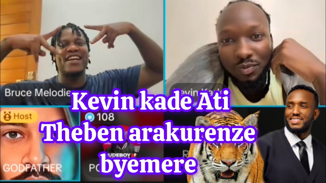 GODFATHER 🔴LIVE AZANYE NA BRUCE MELODY/ KEVIN KADE ATI BYEREME THEBEN ARAKURENZE 