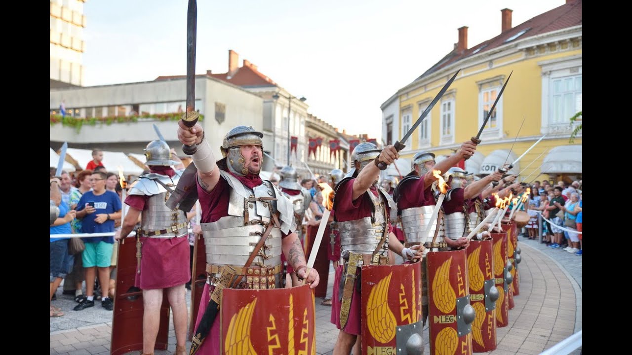 Fáklyás, jelmezes felvonulás a Savaria Törénelmi Karneválon (teljes) - 2015.