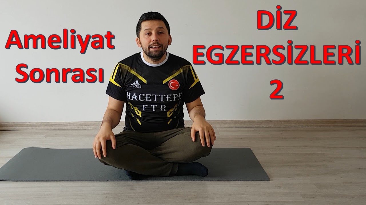 Diz Egzersizleri -2 | Ameliyat Sonrası Erken Dönem | #Fiziktedavi
