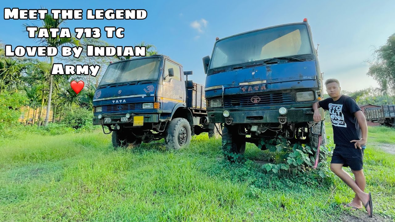 This truck is loved by Indian Army Tata 713 4x4 TC the living legend | Best for on road and offroad