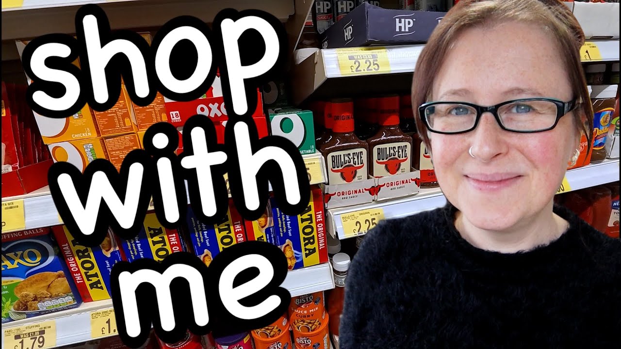 SHOP WITH ME | WEEKLY FOOD SHOP | B&M BARGAINS, ICELAND & TESCO