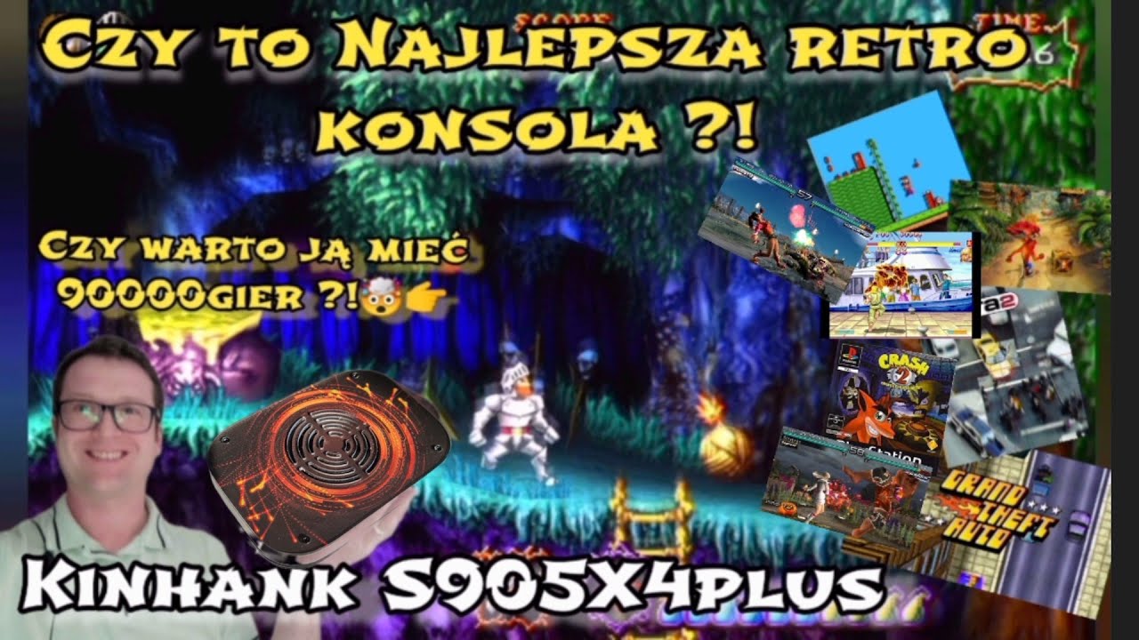 Retro Konsola Kinhank S905X4plus czy to najlepsza Retro konsola? Czy zda egzamin w kamerze? 😀
