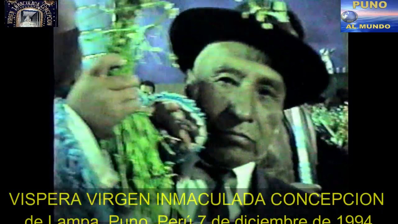 VISPERA VIRGEN INMACULADA CONCEPCION. Lampa 1994