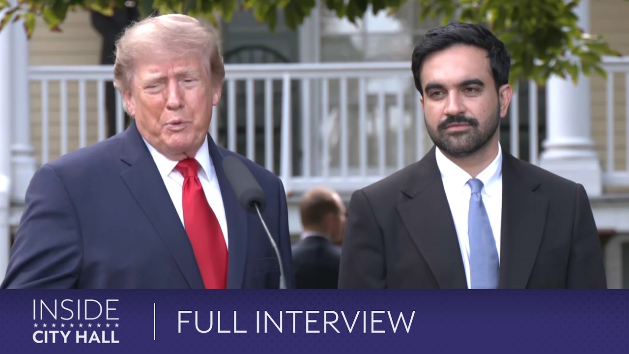 LIVE: Mamdani and Trump meet at Gracie Mansion | Inside City Hall