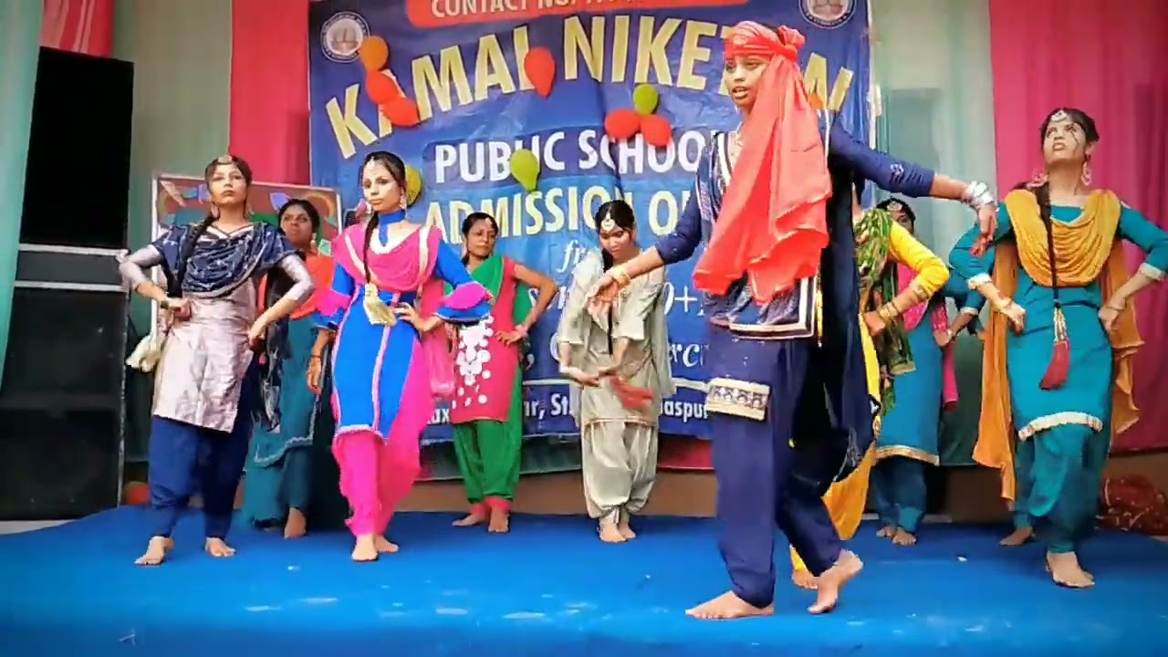 Kamal Niketan Public Sen. Sec. School Celebrated Teej Festival | Khedan De Din Char
