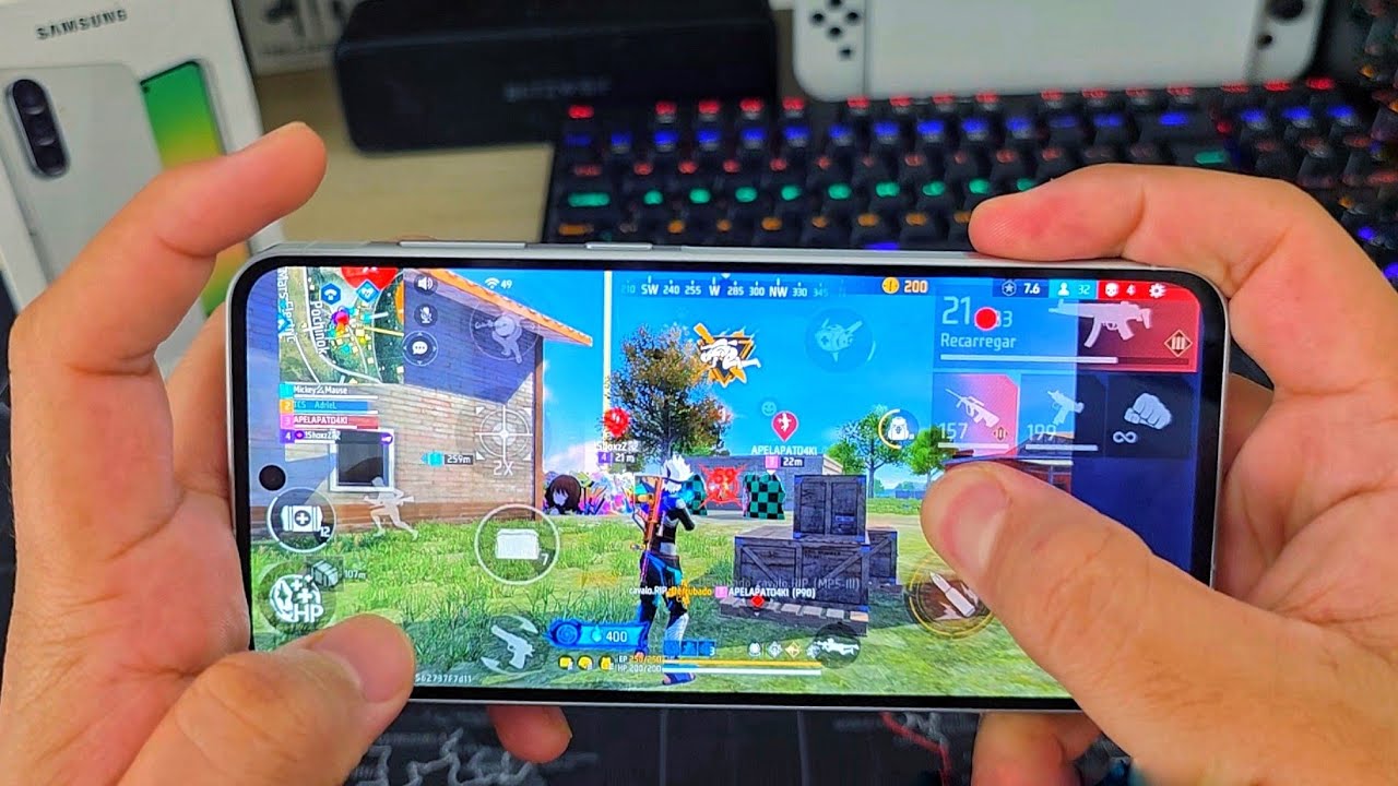 GALAXY A56 NOVA ATUALIZAÇÃO FREE FIRE 