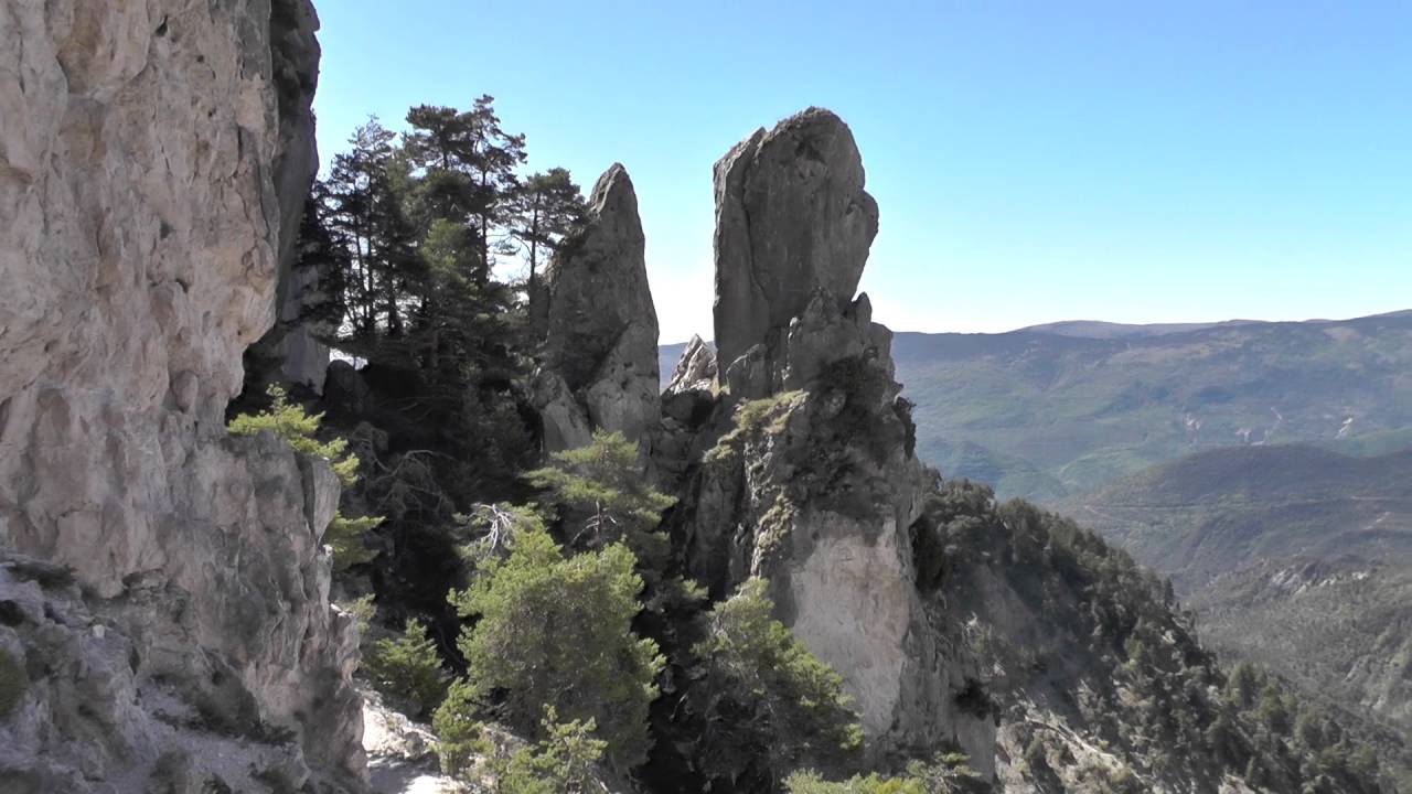 Hike above Toudon in the Prealps of Cote d'Azur