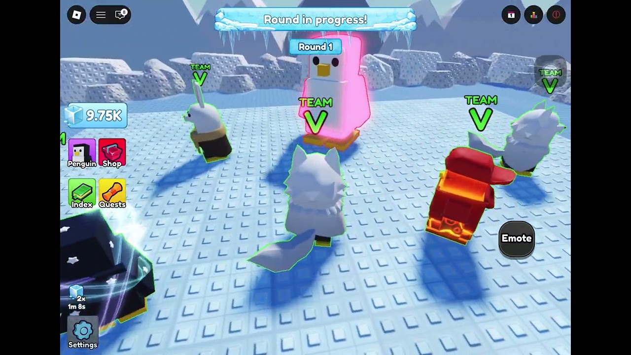 Just playing Roblox knockout until my game starts lagging  again so I end the video 