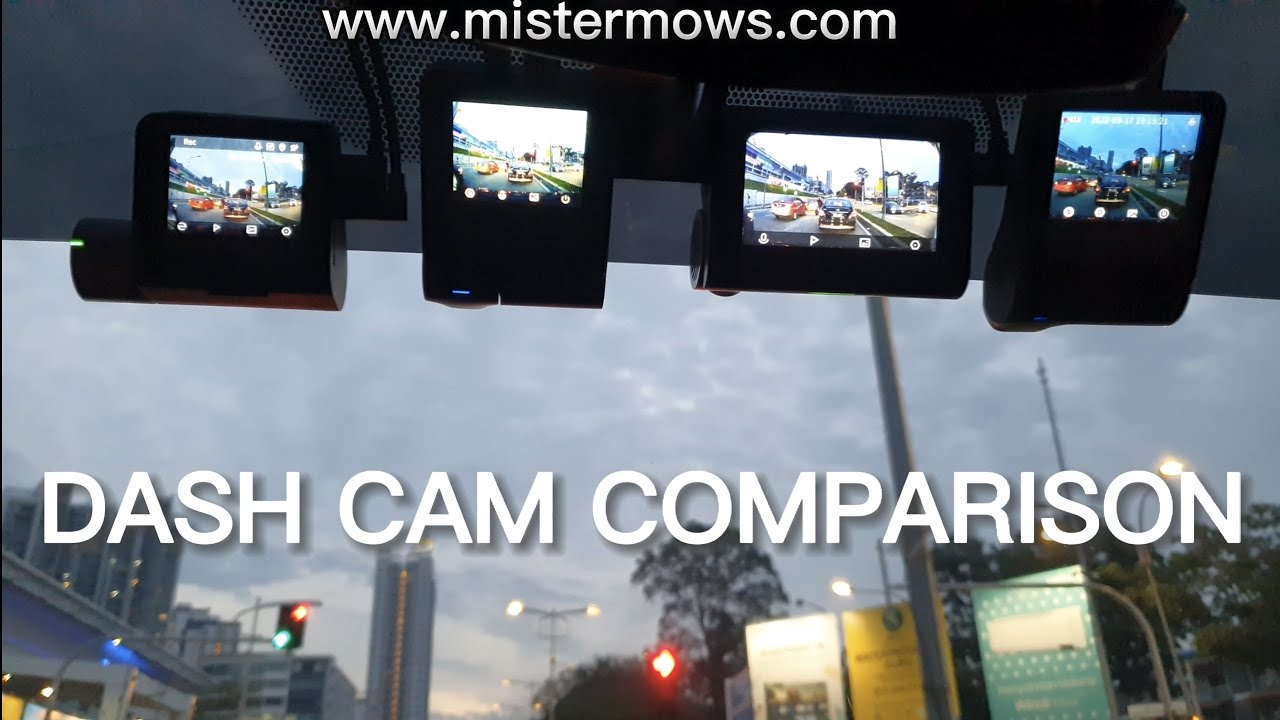 Dash Cam Comparison 2023 4K UHD & 2.7K High Resolution