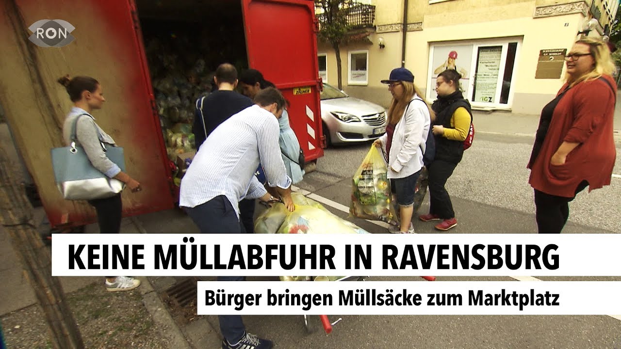Keine Müllabfuhr in Ravensburg | RON TV |