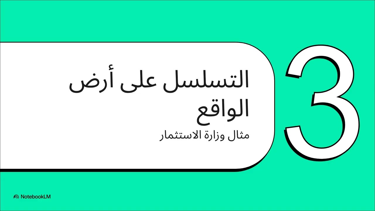 التسلسل على أرض الواقع: مثال وزارة الاستثمار | The Cascade in Practice — Ch. 2, Ep. 1