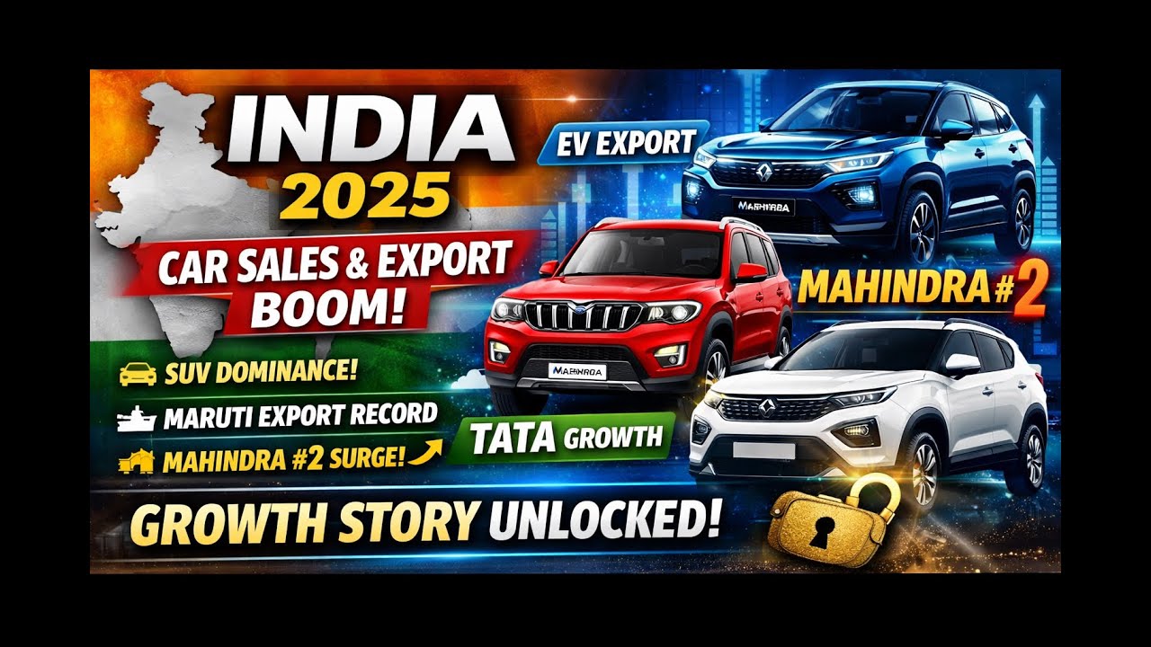 Top Car Brands in India 2025 | Sales Records, Export Growth & EV Milestones