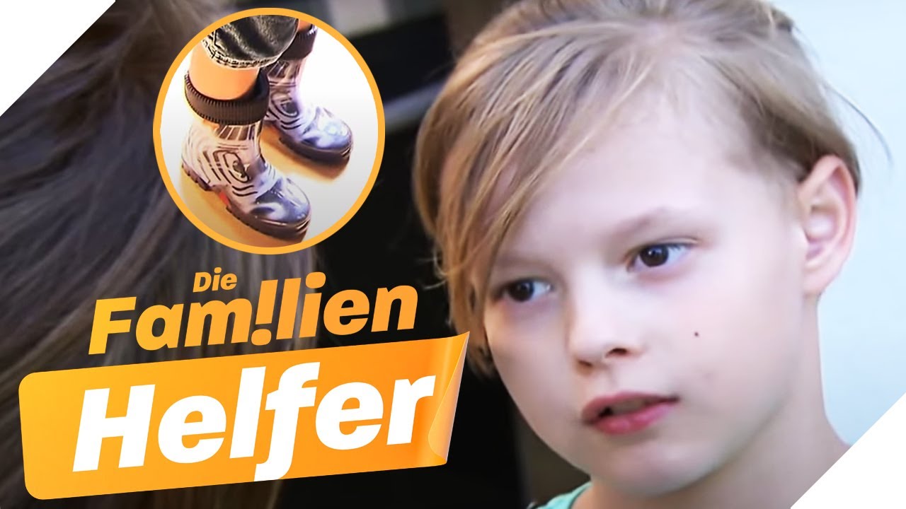 Nicht ohne meine Gummistiefel! Was verheimlicht Nils (7)? | Die Familienhelfer | SAT.1