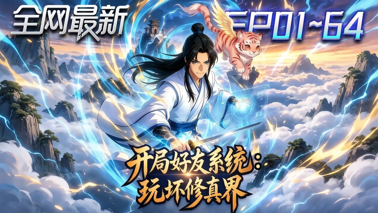 ⚡【首播漫剧】《开局好友系统玩坏修真界》💥第1~64集：廢柴雜役？江秋水如何靠“強行好友系統”逆天改命，成為修真界最強“關係戶”？！ #修仙 #ai漫剧 #動畫 #繫統 #末世 #小欣说文