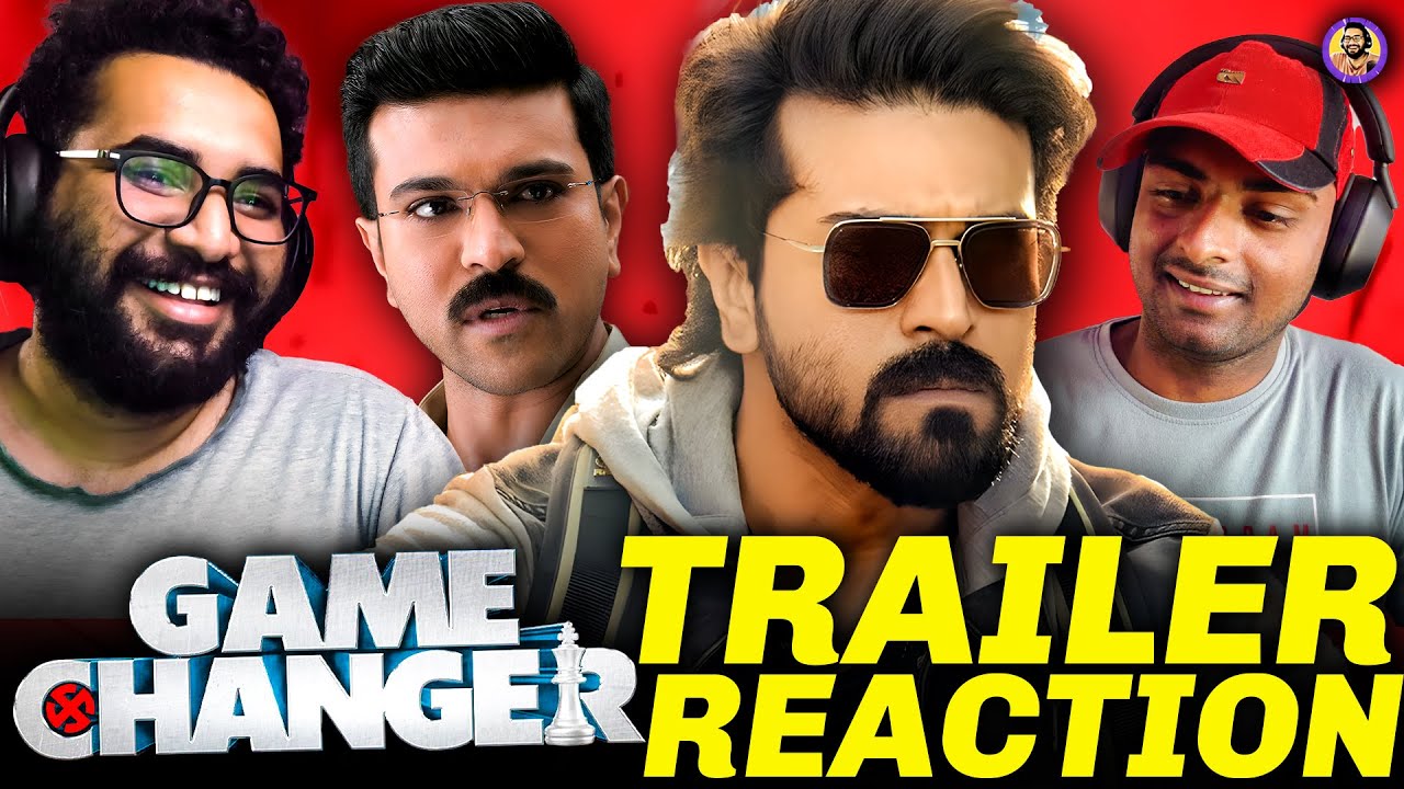 Game Changer Trailer Reaction | Ram Charan, Kiara Advani, Shankar, Thaman S