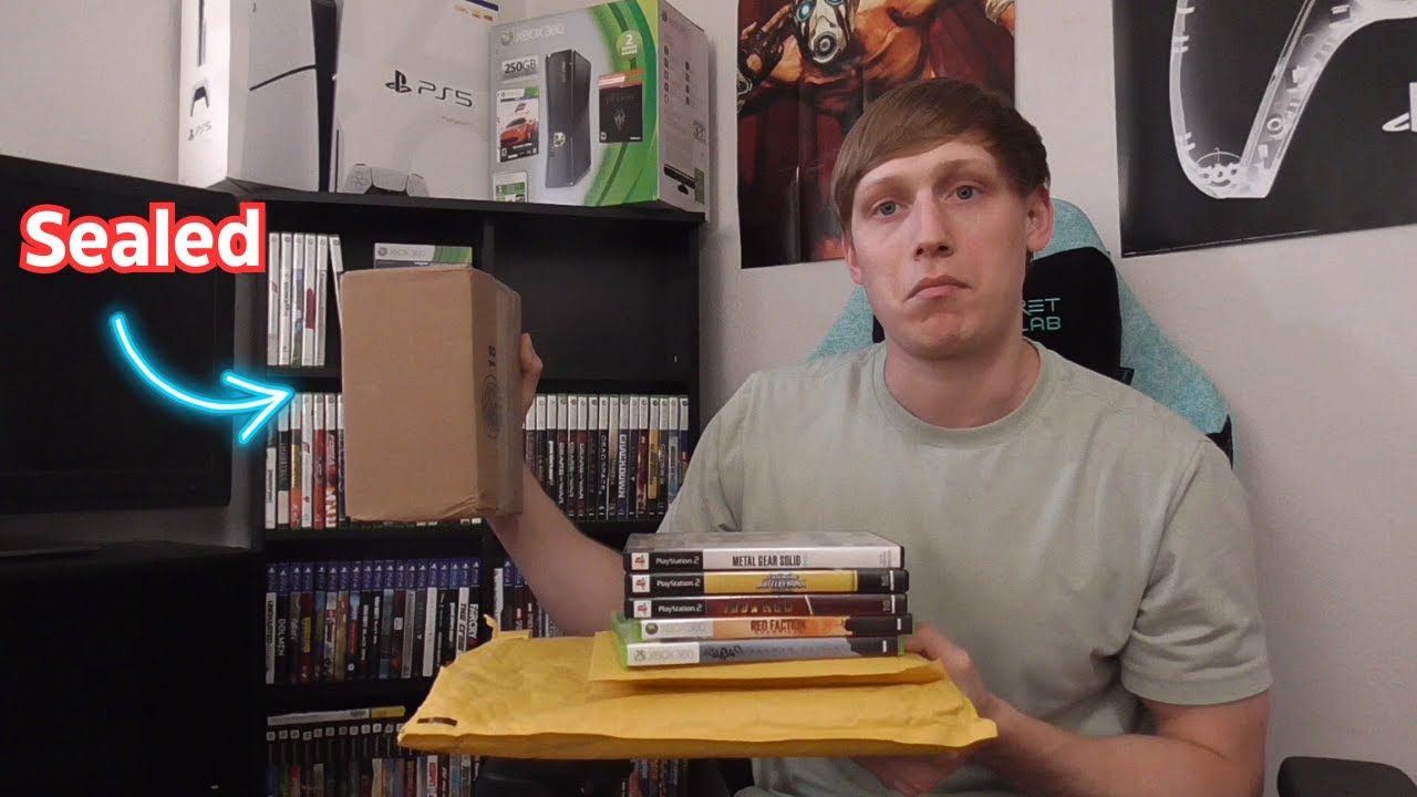 Video Game Pickups! (Opening up packages)