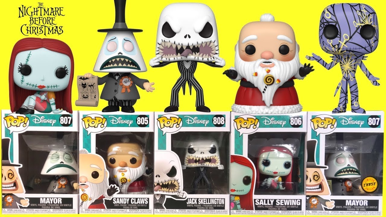 Коллекция Funko Pop 2020 «Кошмар перед Рождеством» Тима Бёртона