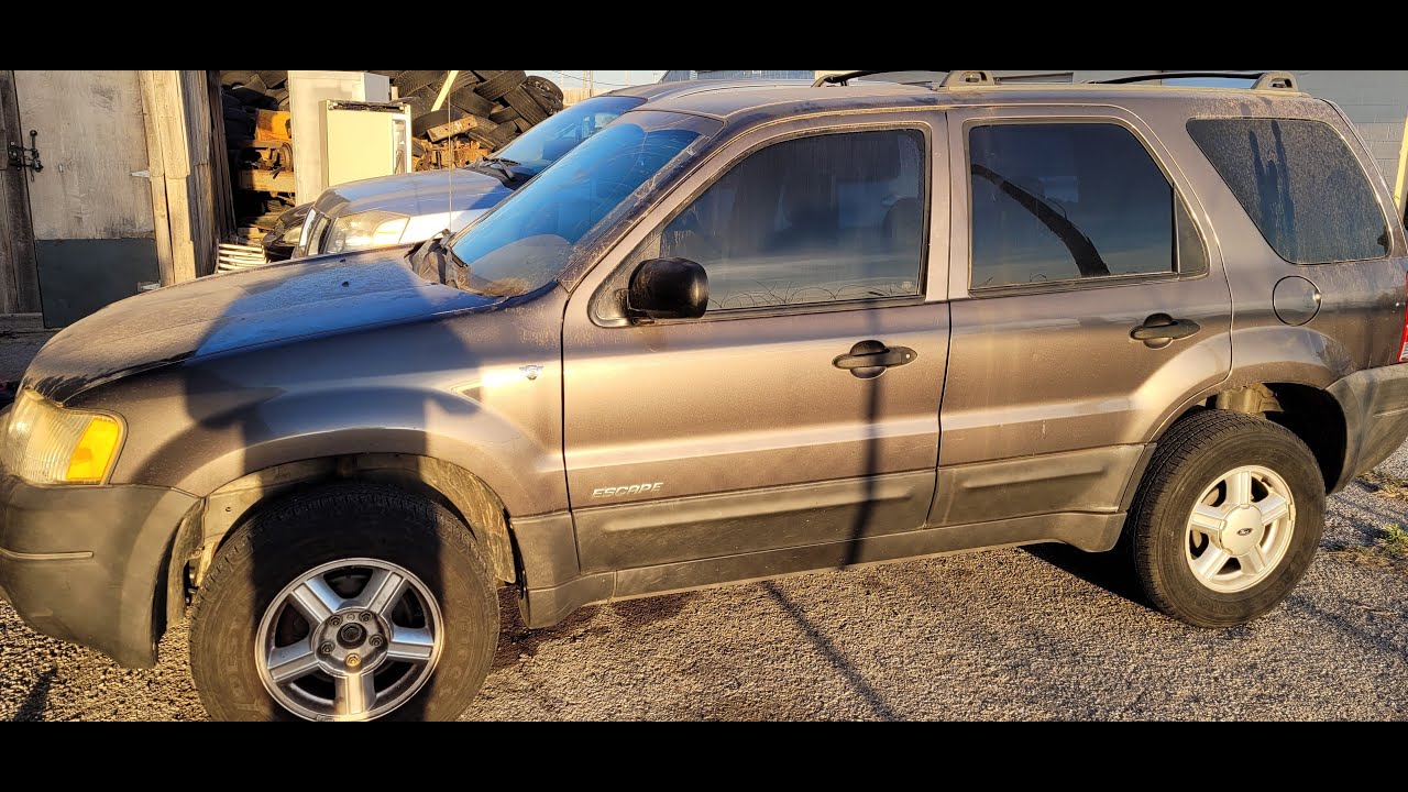 2002 Ford Escape starter replacement