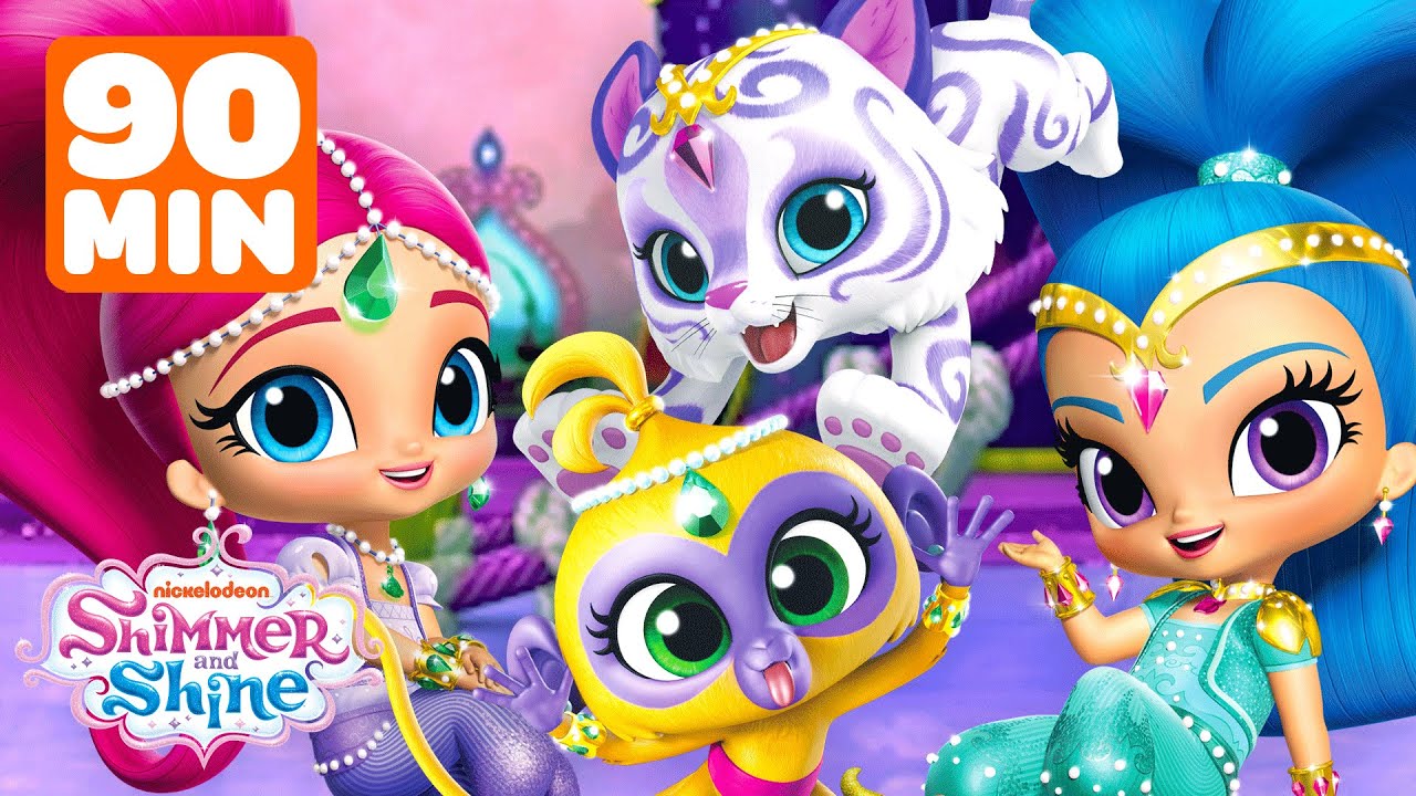 Shimmer and Shine's Magical Best Moments! w/ Tala & Nahal | 90 Minutes | Shimmer and Shine