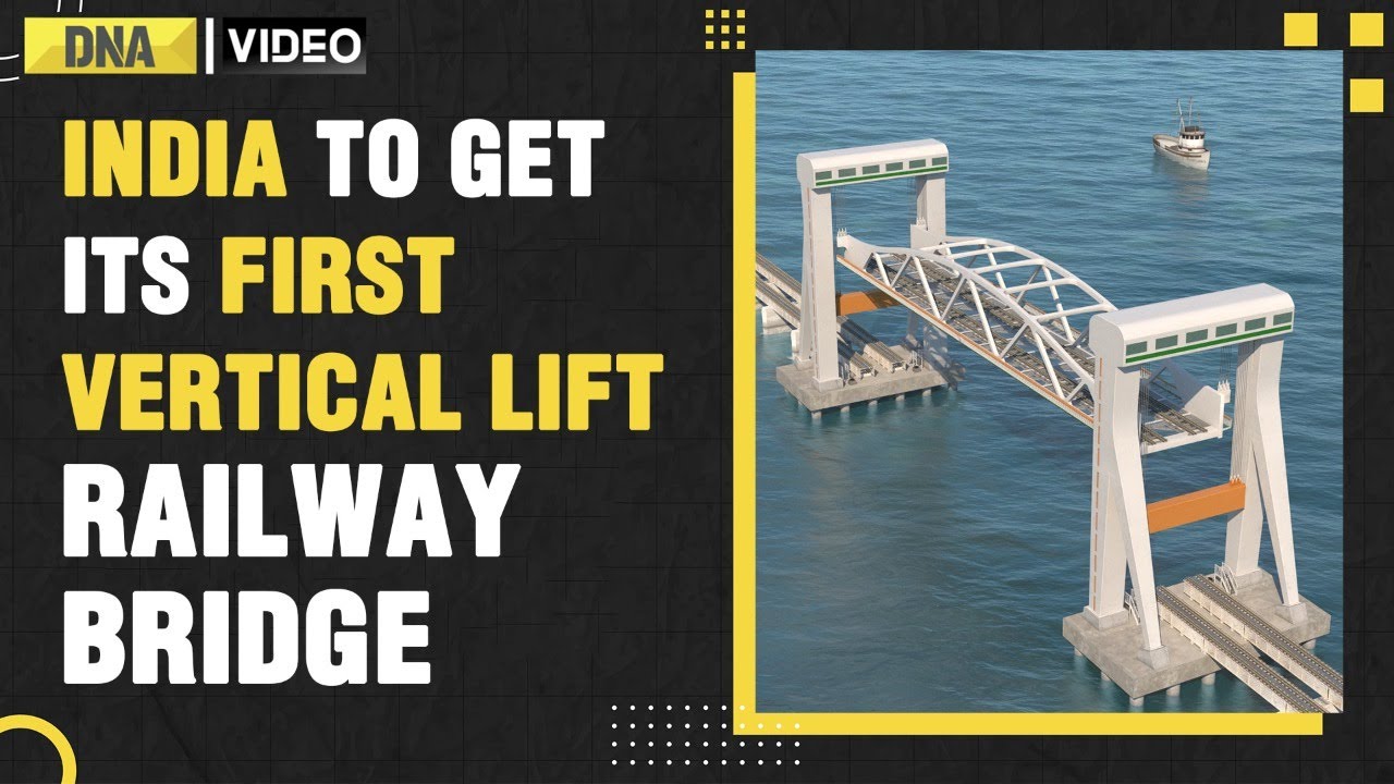 India's FIRST vertical lift railway 'Pamban bridge': Railway Minister Ashwini Vaishnaw shares video