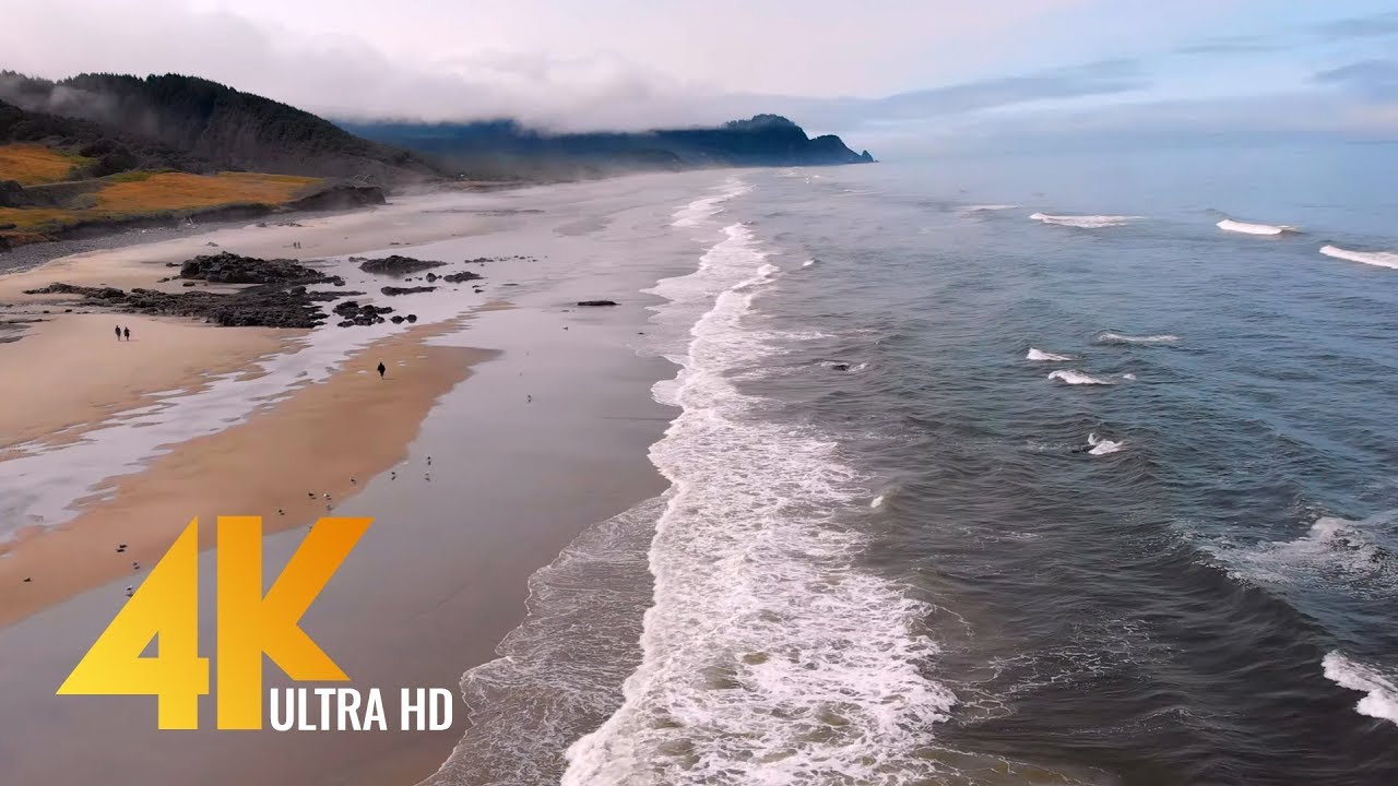 Bird's Eye View of Coastal Oregon - 4K Drone Footage - Trailer