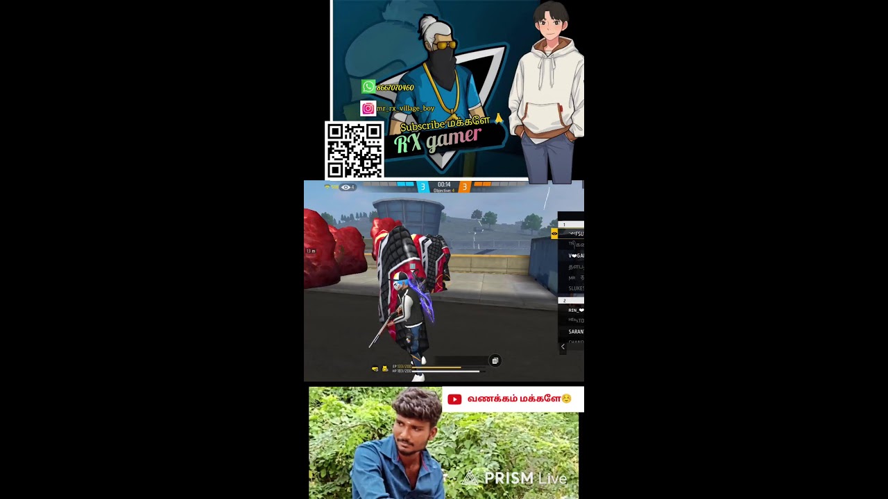 Live streaming of TN RX GAMING FF