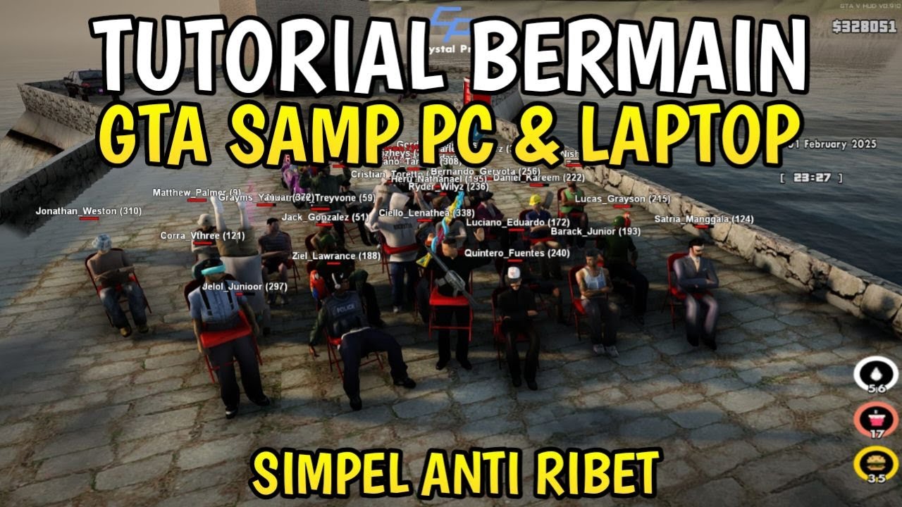 TUTORIAL BERMAIN GTA SAMP DI PC ATAU LAPTOP WINDOWS 10/11 TERBARU 2025 !!